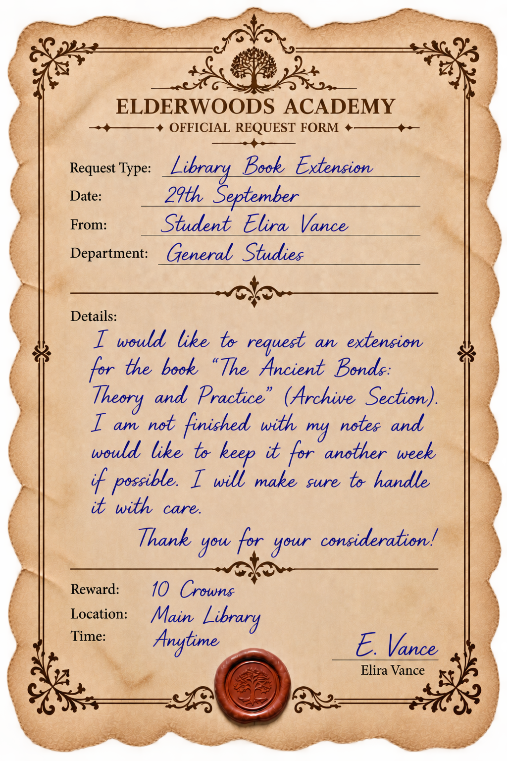 Academy Task